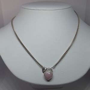 Sterling Silver Heart Locket Necklace
